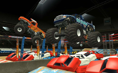 четвертый скриншот из Monster Jam: Большие гонки