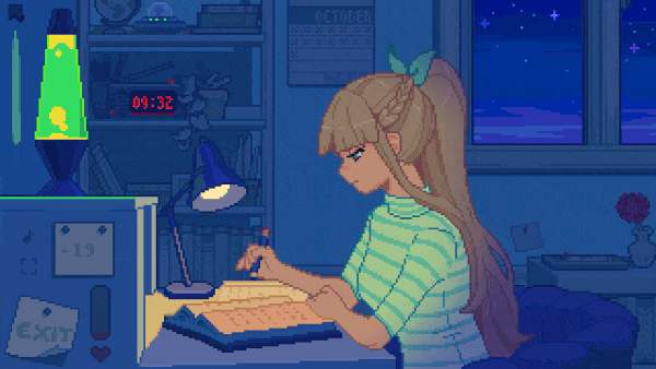 Study Time, Aya!