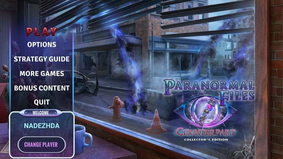 Paranormal Files: Counterpart Collector’s Edition