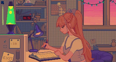 четвертый скриншот из Study Time, Aya!