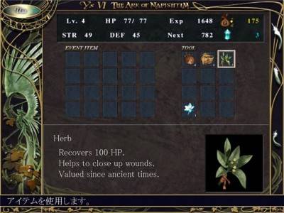 первый скриншот из Ys VI: the Ark of Napishtim