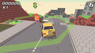 четвертый скриншот из Psycho Taxi