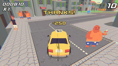 второй скриншот из Psycho Taxi