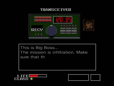 первый скриншот из METAL GEAR