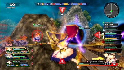 четвертый скриншот из TOUHOU SKY ARENA MATSURI CLIMAX