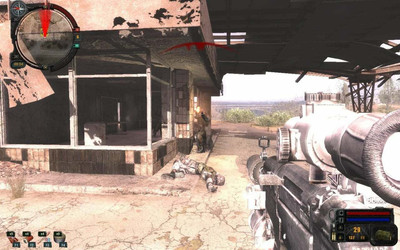 четвертый скриншот из Сталкер: Call of Pripyat - Aliens Time - Затон