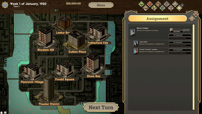 четвертый скриншот из The Commission 1920: Organized Crime Grand Strategy