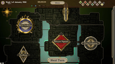 второй скриншот из The Commission 1920: Organized Crime Grand Strategy