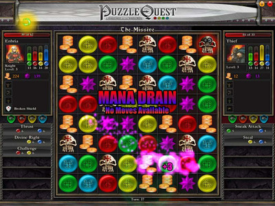 второй скриншот из PuzzleQuest: Challenge of the Warlords