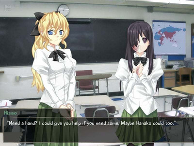 первый скриншот из Katawa Shoujo