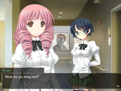 третий скриншот из Katawa Shoujo