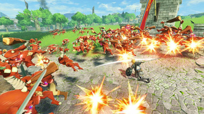 второй скриншот из Hyrule Warriors: Age of Calamity