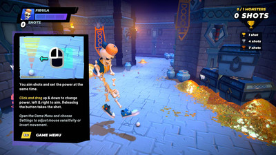 четвертый скриншот из Dungeon Golf
