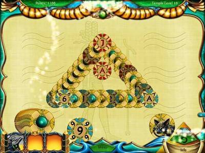 второй скриншот из Solitaire Egypt