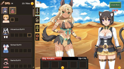 второй скриншот из Sakura Clicker