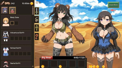 четвертый скриншот из Sakura Clicker