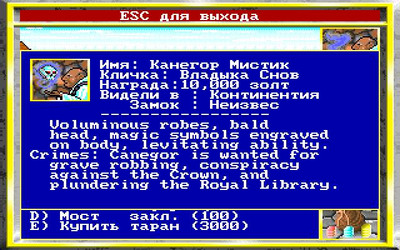 первый скриншот из King's Bounty