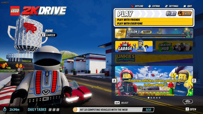четвертый скриншот из LEGO 2K Drive