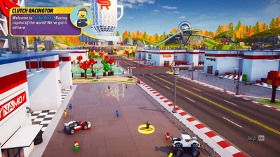 второй скриншот из LEGO 2K Drive
