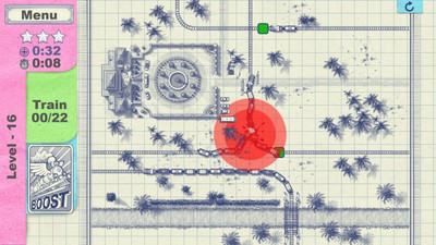 второй скриншот из Paper Train Traffic