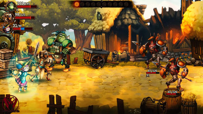 второй скриншот из SteamWorld Quest Hand of Gilgamech