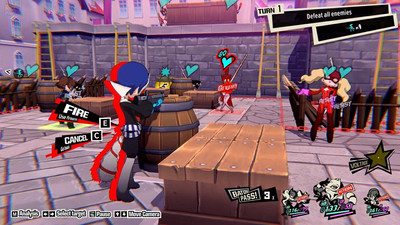 второй скриншот из Persona 5 Tactica