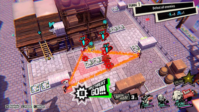 первый скриншот из Persona 5 Tactica