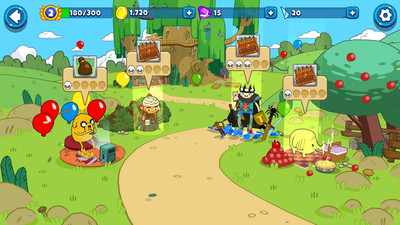 третий скриншот из Bloons Adventure Time TD