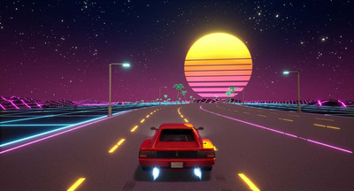 первый скриншот из Cyber OutRun