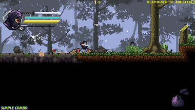 второй скриншот из Pixel Shinobi Nine demons of Mamoru