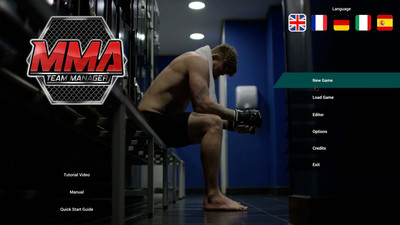 второй скриншот из MMA Team Manager