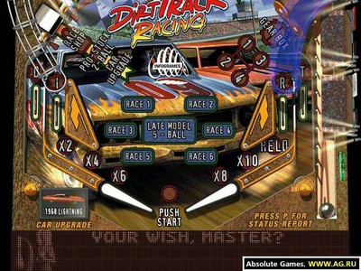 четвертый скриншот из Dirt Track Racing Pinball