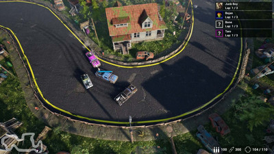 второй скриншот из Barely Racing