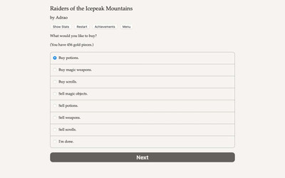 четвертый скриншот из Raiders of the Icepeak Mountains