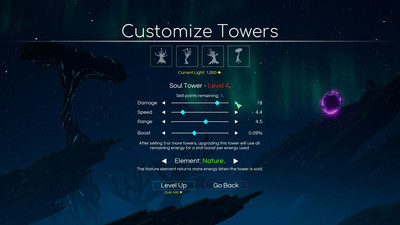 четвертый скриншот из Space Nature Attack Tower Defense