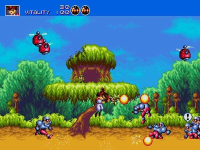 второй скриншот из Gunstar Heroes