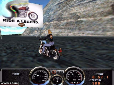 четвертый скриншот из Harley-Davidson Race Across America