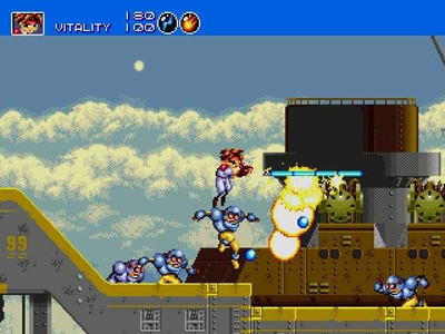 четвертый скриншот из Gunstar Heroes