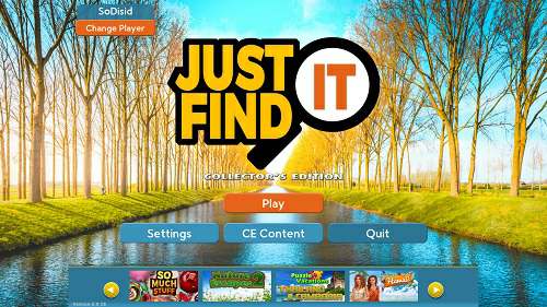 Just Find It Collector's Edition Just Find It Collector's Edition