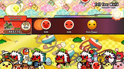 второй скриншот из Taiko no Tatsujin: The Drum Master!