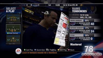 второй скриншот из NFL Head Coach