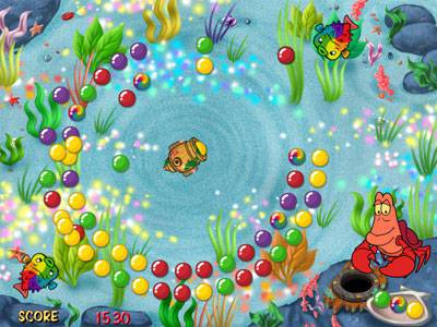 первый скриншот из The Little Mermaid Bubble Blast
