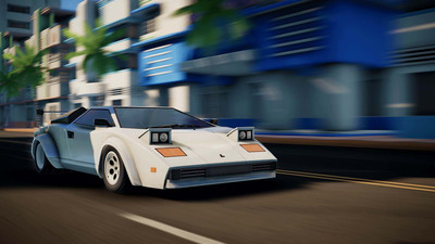 третий скриншот из SYNTHALGIA: Retro Arcade Racing DEMO