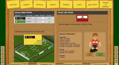 второй скриншот из Boeckham's Football Manager BETA