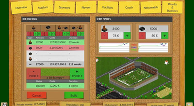 первый скриншот из Boeckham's Football Manager BETA