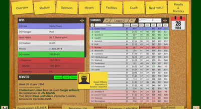 третий скриншот из Boeckham's Football Manager BETA