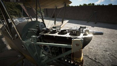 первый скриншот из Plane Mechanic Simulator