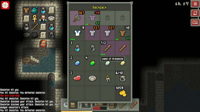 второй скриншот из Pixel Dungeon