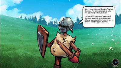 первый скриншот из Swords and Sandals Immortals
