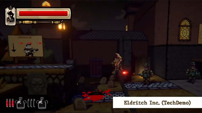 первый скриншот из Eldritch Inc.